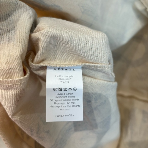 NEW Sézane Canvas Shoulder Bag - Picture 2 of 10